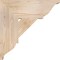 Ekena Millwork Traditional Traditional Smooth Bracket, Douglas Fir, 5 1/2"W x 18"D x 18"H BKT06X18X18TRA01SDF - alternate 2